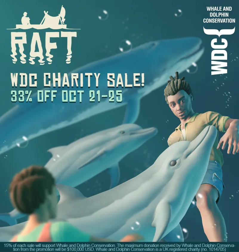 Raft Charity sell promotional poster